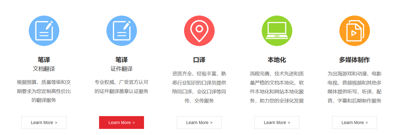 遂寧翻譯公司服務項目